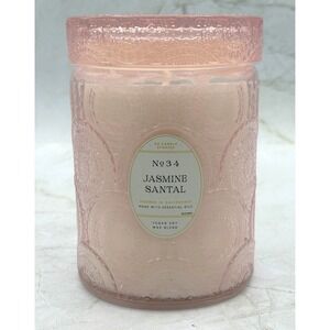 CA Candle Studios 2 Wick Candle Jasmine Santal Essential Oils Vegan Soy Wax 18oz